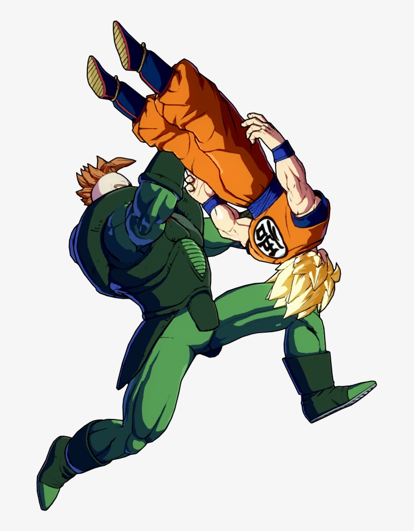 6 Mar - Android 16 Dunking Goku, transparent png #784916