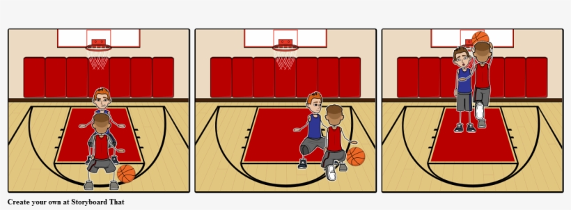 Basketball Dunk Scene - Basketball, transparent png #785108
