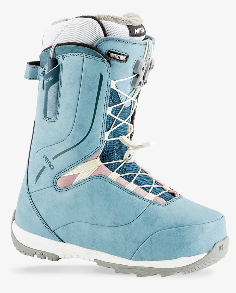 Crown Tls Blue - Nitro Crown Tls Snowboard Boot, transparent png #785297