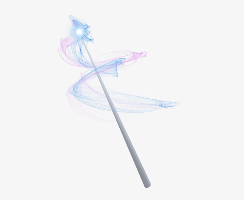 Magician Wand Png Black And White - Magic Wand Png Transparent, transparent png #785424