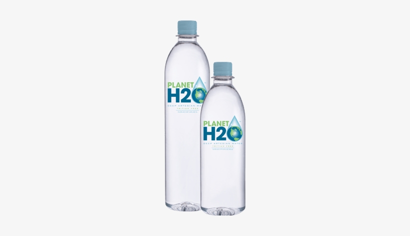 Planet H2o Bottled Water - Planet H2o Natural Artesian 1 Liter Case, transparent png #785552