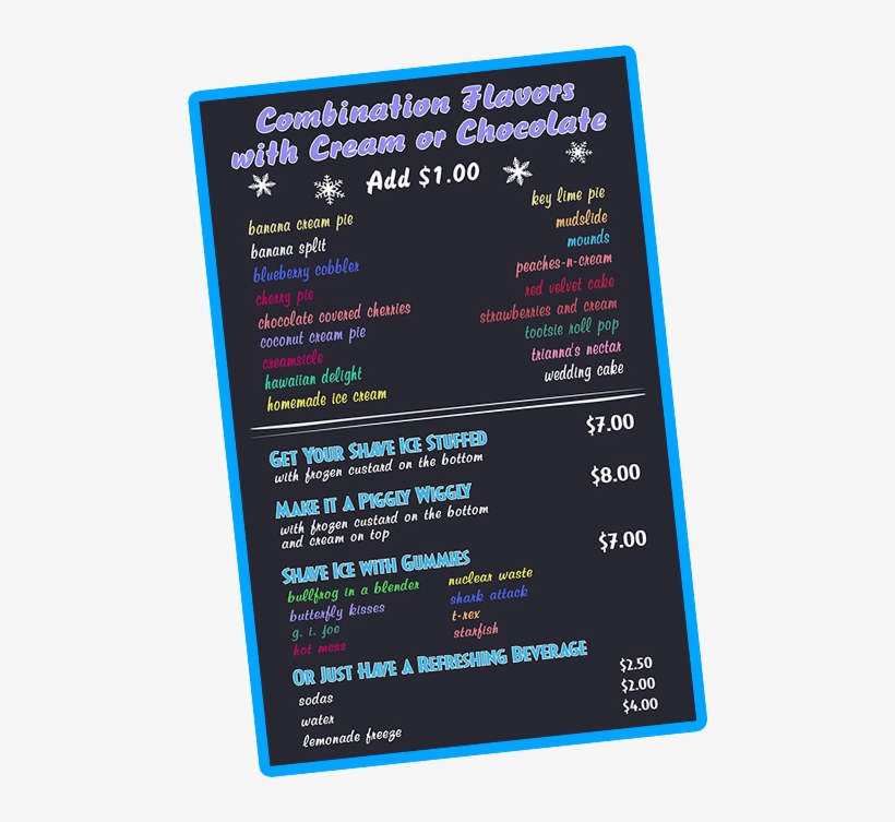 Frost Bites Combination Flavors With Cream Or Chocolate-framed2 - Frostbites Flavors, transparent png #785915