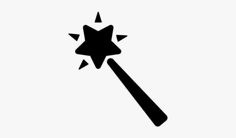 Halloween Magic Wand Vector - Magic Wand Tool Png, transparent png #785994