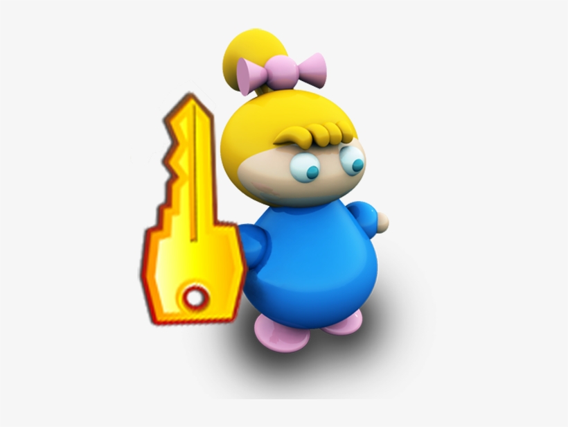 Fetita Cu Cheie Icon - Cartoon, transparent png #786191