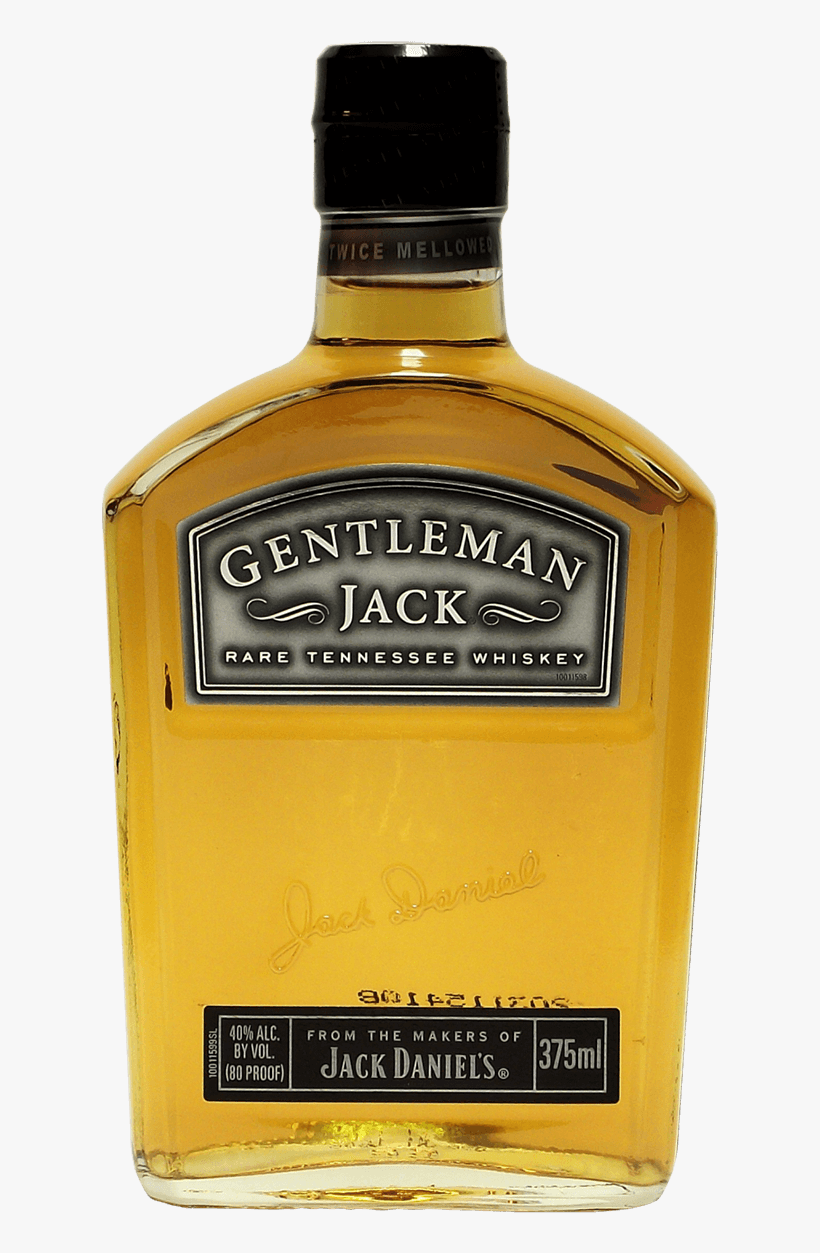Jack Daniels Gentleman Jack 375ml, transparent png #786206