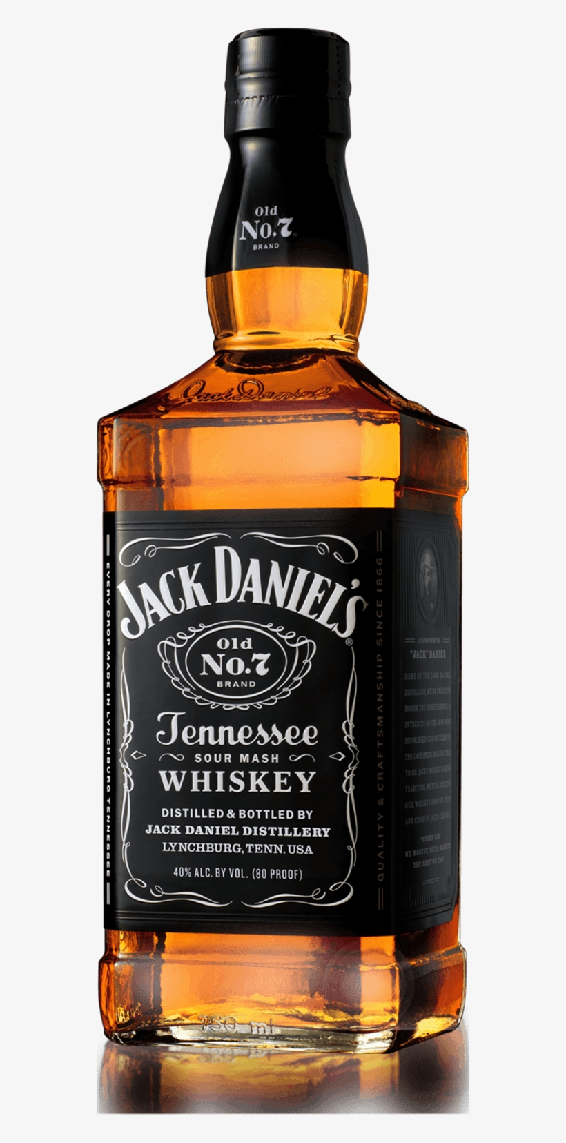 Jack Daniel's Old No - Jack Daniels Black 1.75 L, transparent png #786232