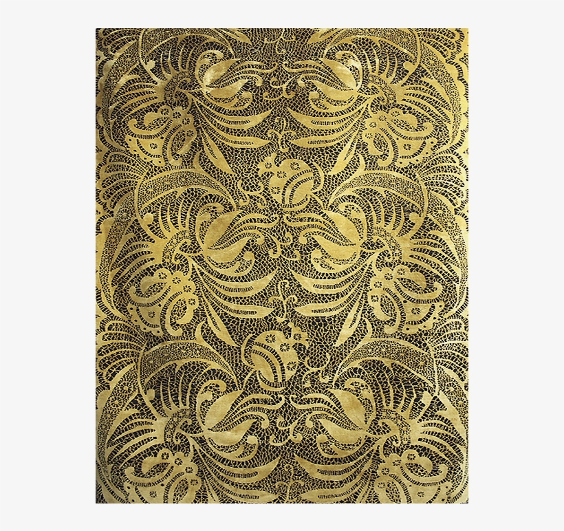 Lace Black Gold, transparent png #786506