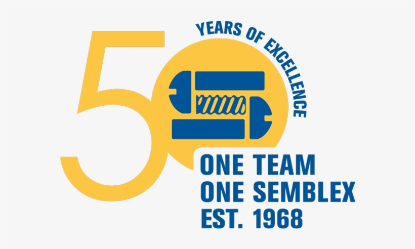 Semblex Celebrates 50th Anniversary - Team Hillary-akz Blue 500 Sticker, transparent png #786959