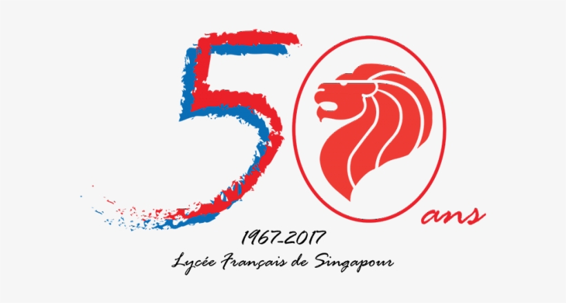 Open House For The School 50th Anniversary - 50 Ans Lycee Francais De Singapour, transparent png #787087