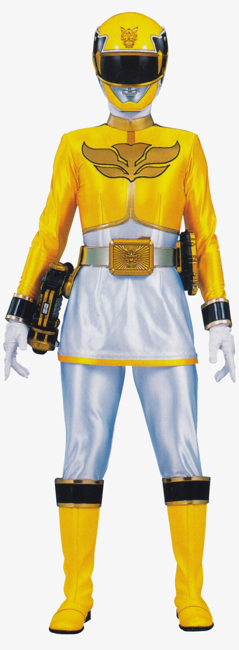 Gia Moran, Yellow Megaforce Ranger - Power Rangers Megaforce Yellow, transparent png #787317
