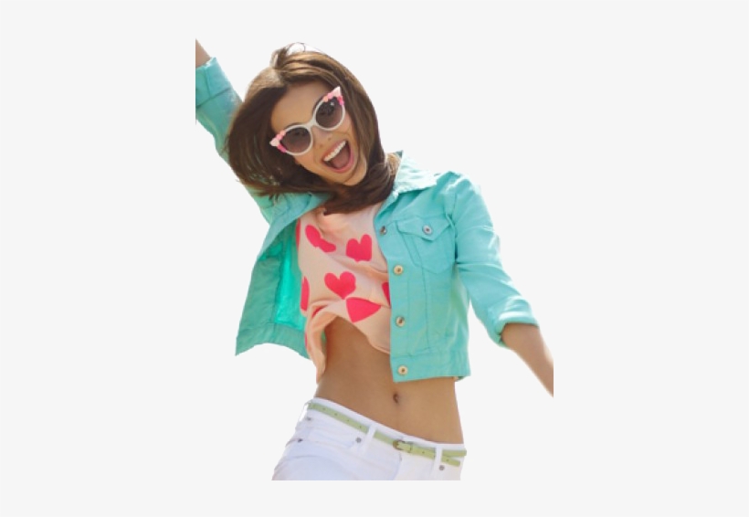 004 - Victoria Justice Belly Button Tickle, transparent png #787715