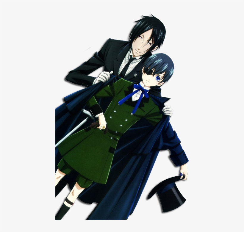 Ciel And Sebastian By Jrfantasy-d46zu8k - Ciel And Sebastian Shirts, transparent png #787776