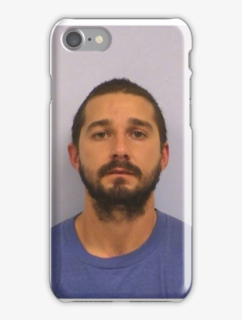 Shia Labeouf Mugshot Iphone 7 Snap Case - Shia Labeouf Arrestado, transparent png #788026
