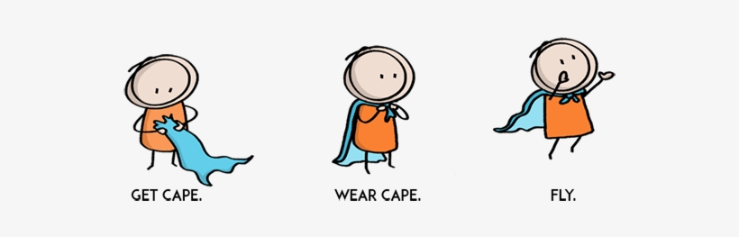 Our Logo - Get Cape Wear Cape Fly Png, transparent png #788255