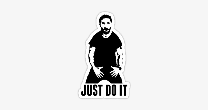 Pretty Shia Labeouf Just Do It Wallpaper Iphone Just - Just Do It Shia T Shirt, transparent png #788276