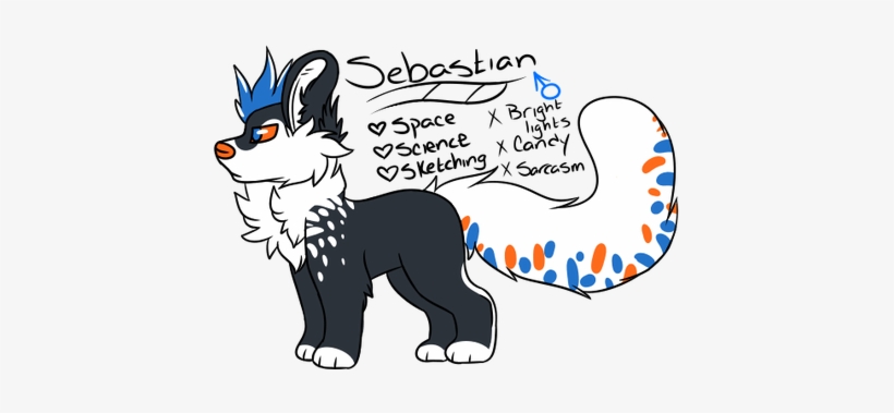 Sebastian Gender - Cartoon, transparent png #788294