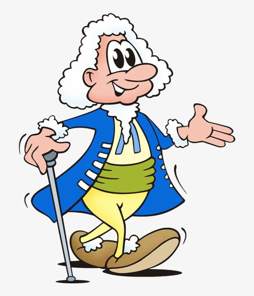 Johann Sebastian Bach - Johann Sebastian Bach Cartoon - Free