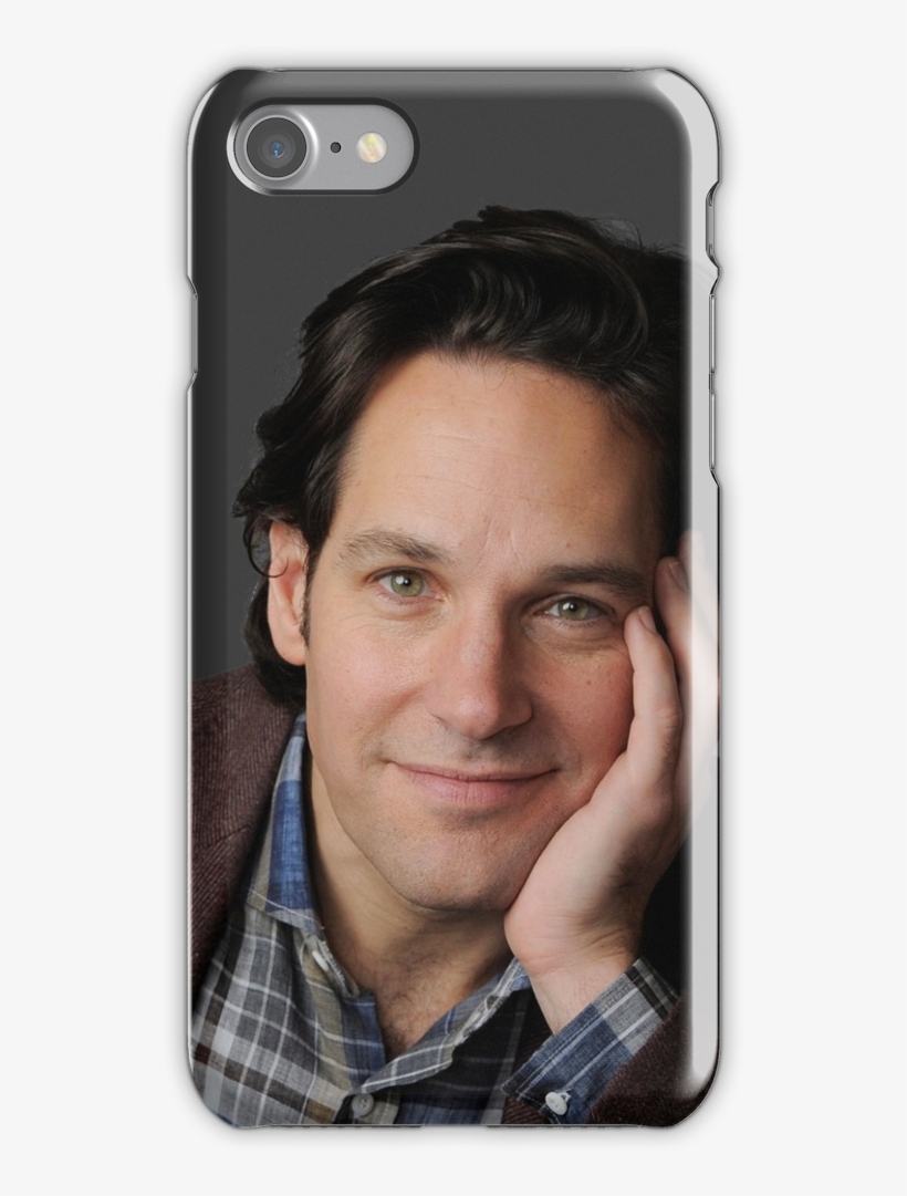 'paul Rudd' Iphone Case By Lostspaceman - Paul Rudd Actor Comedian 40x30 Framed Canvas Art Print, transparent png #788504