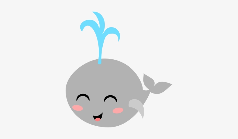 Chibi Whale Svg File, Marine Life, Dolphins, Whale, - Whale Chibi, transparent png #788799