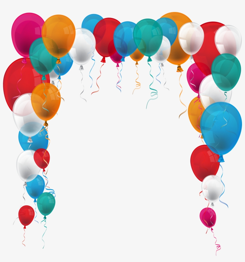 Balloon Arch Png Clipart Image - Balloon Arch Png, transparent png #789093