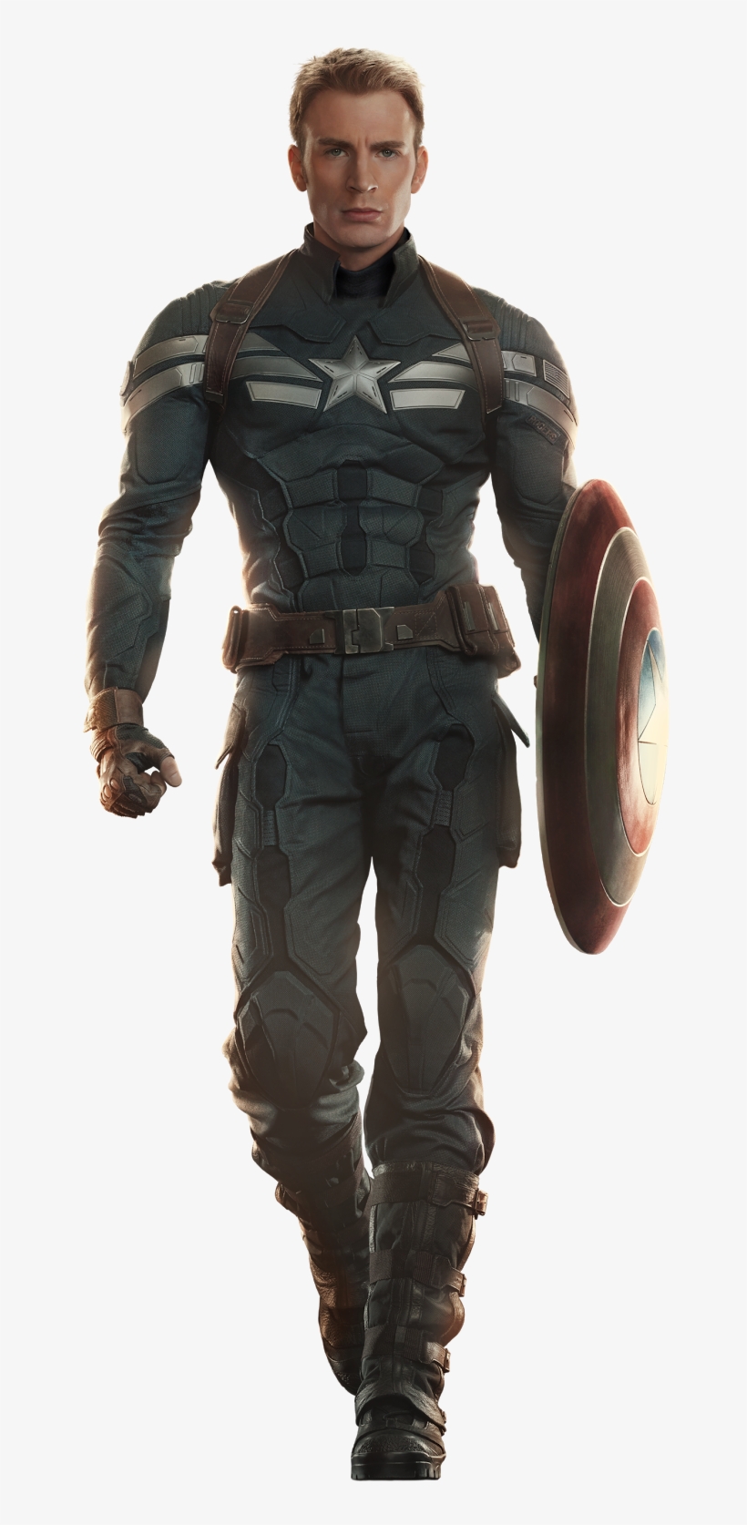 Chris Evans Captain America Cardboard Cutouti Think - Captain America 2: The Winter Soldier Steve Rogers, transparent png #789151