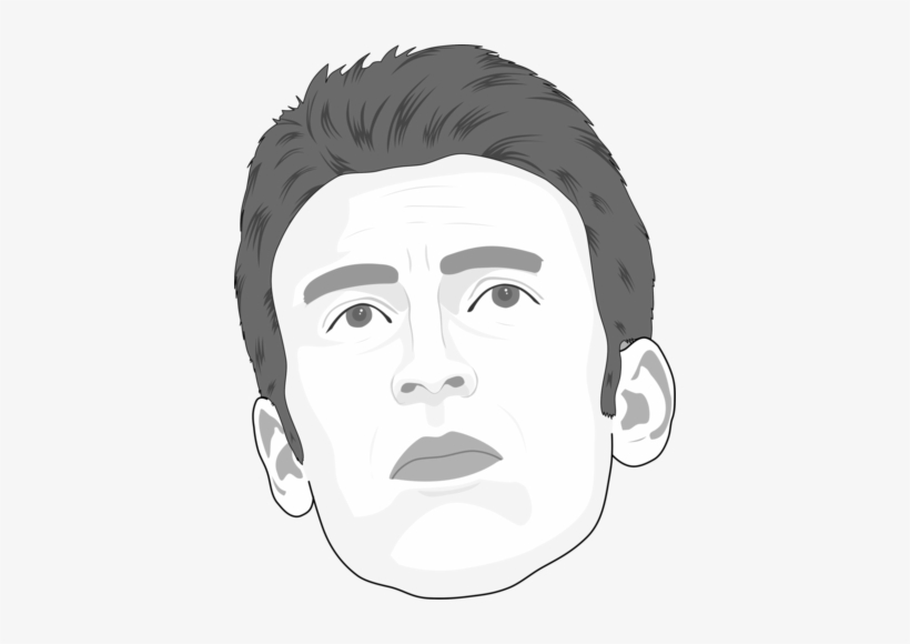 Chris Evans Captain American Hottie Caricate Of Chris - Chris Evans Cartoon, transparent png #789338