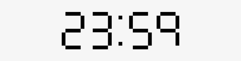 Digital Clock Background - Digital Clock Icon White, transparent png #789344