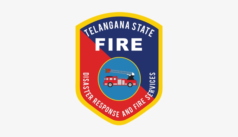 State Disaster Response And Fire Services Department - Telangana Fire Department Logo, transparent png #789389