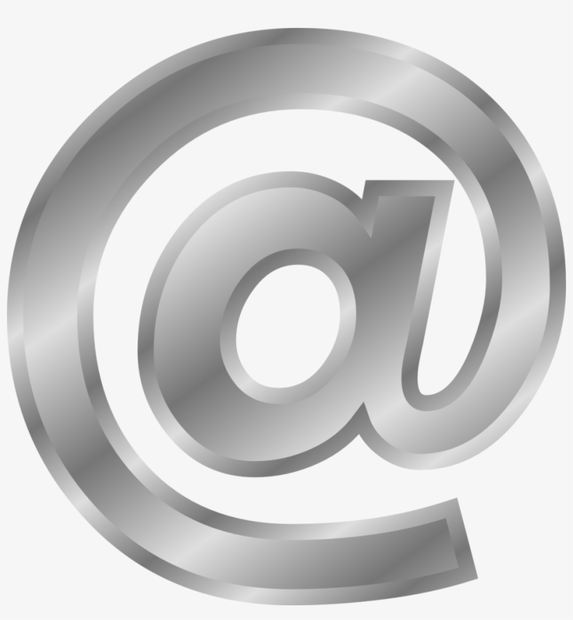 Png Public Domain Clip Art Image Effect Letters - Gold Email Icon Png, transparent png #7800010