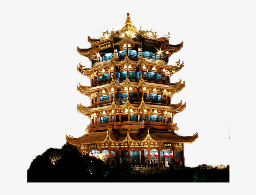 黃 鶴 樓 Png, transparent png #7800260