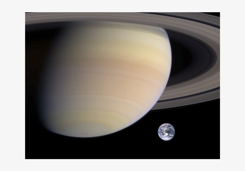 Saturn Is The Second Largest Planet In Our Solar System - Earth, transparent png #7800700