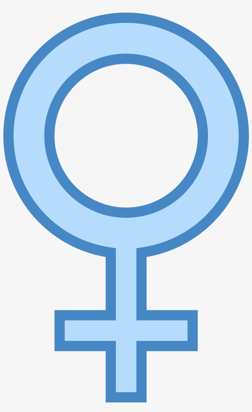 Male Managers Command Less Authority In Female Stereotyped - Circle With Cross On Bottom Symbol, transparent png #7800803