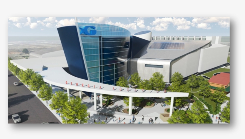 The Georgia Aquarium Will Get A New Entrance And Pedestrian - Atlanta Georgia Aquarium, transparent png #7801004