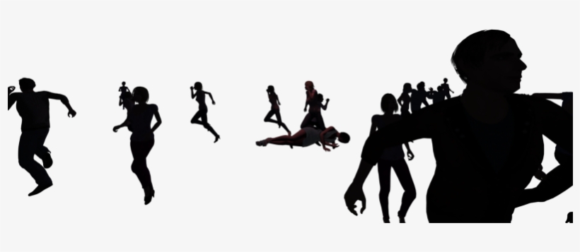 30% Of Original Size - Silhouette, transparent png #7801413