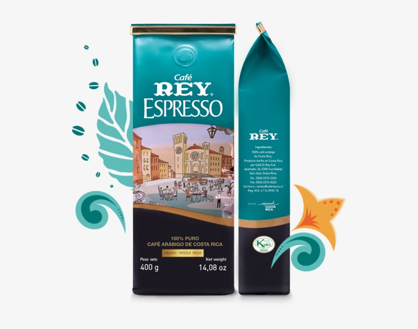 Café Rey Espresso - Cafe Rey Selecto Costa Rica, transparent png #7801493
