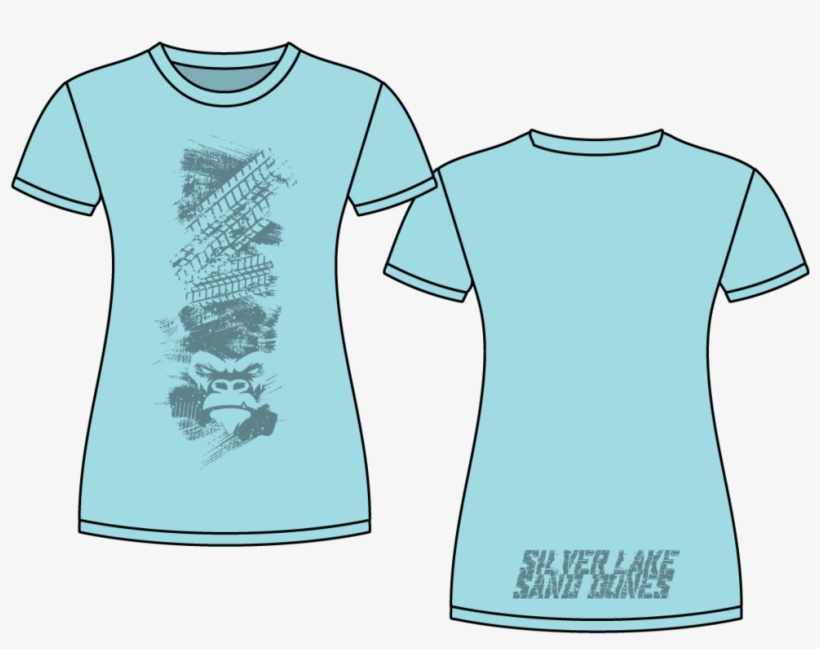 Silver Lake Sand Dunes Tahiti Blue [u] - Active Shirt, transparent png #7801657