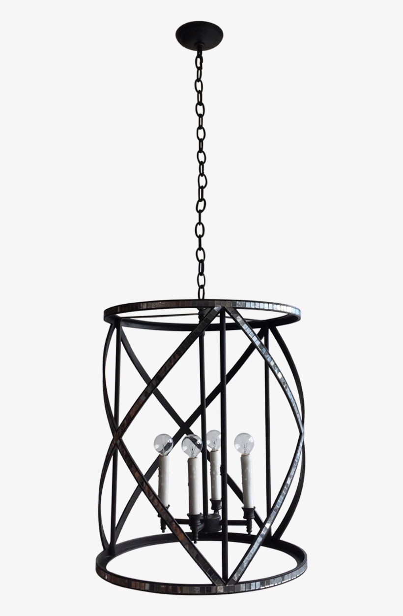 Michael Berman Limited Large Armada Mirrored Hanging - Chandelier, transparent png #7801850