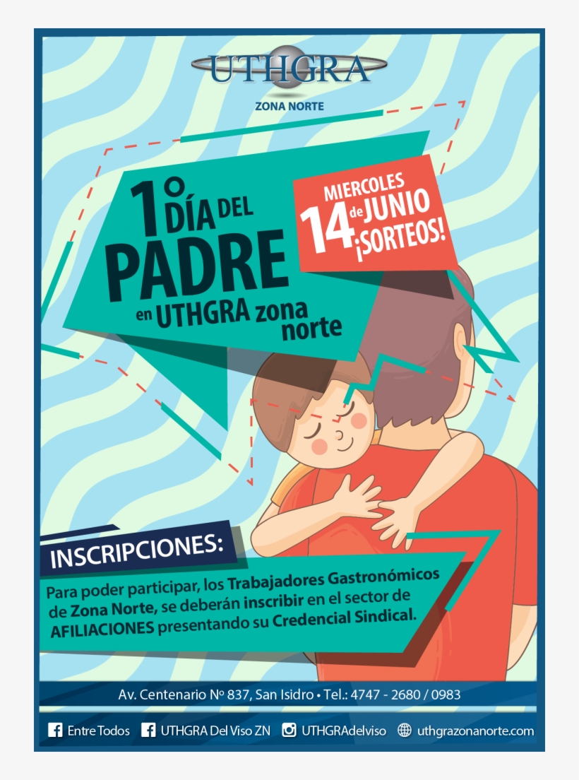Sorteos Dia Del Padre 14 Junio - Poster, transparent png #7802049