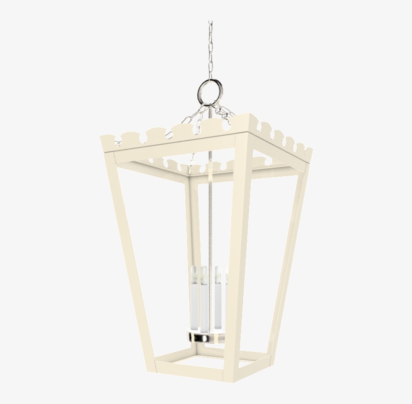 Newport Lantern Nickel - Ceiling Fixture, transparent png #7802354