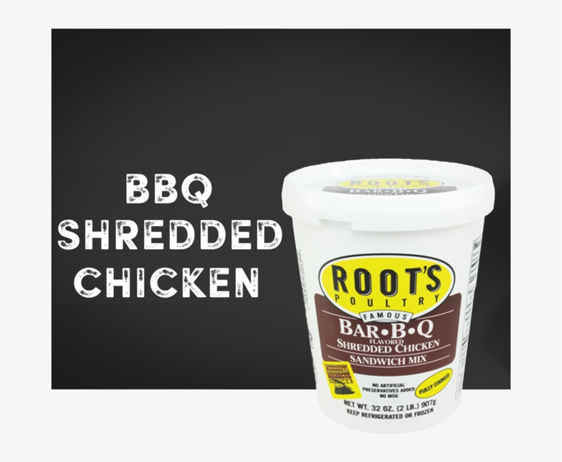 Root's Bbq Shredded Chicken Sandwich Mix - Caffeine, transparent png #7802714