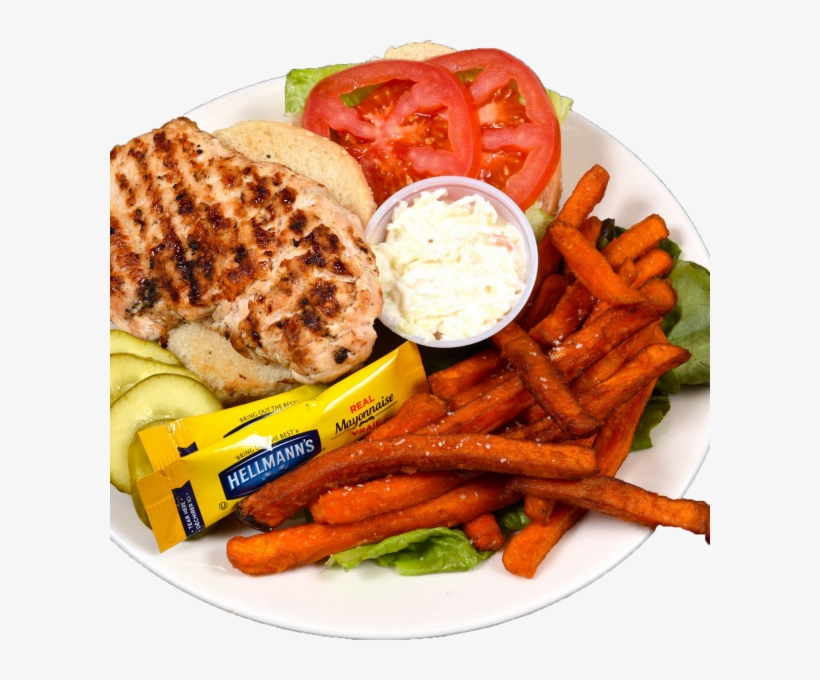 Grilled Chicken Sandwich - Carrot, transparent png #7802951