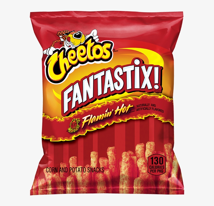 Hot Cheetos Png - Fantastix Chips Flamin Hot, transparent png #7802987