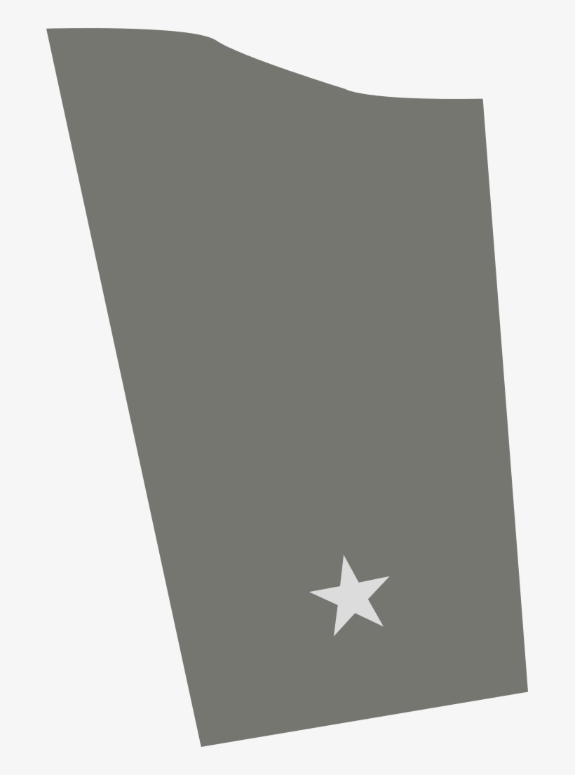 File - 19 - Brigadeiro-general - Svg - Crescent, transparent png #7803090