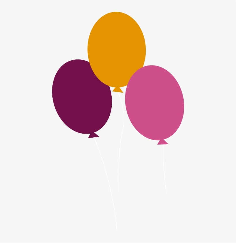 Balões Voando Na Festa - Balloon, transparent png #7803454