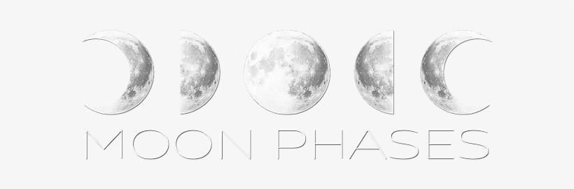 Moon Phases Productions Logo - Moon, transparent png #7803629