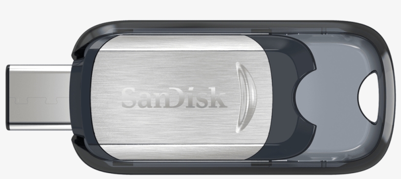 Sandisk Ultra Usb Type-c Center Open - Sandisk Ultra Usb Type C 128gb, transparent png #7803655