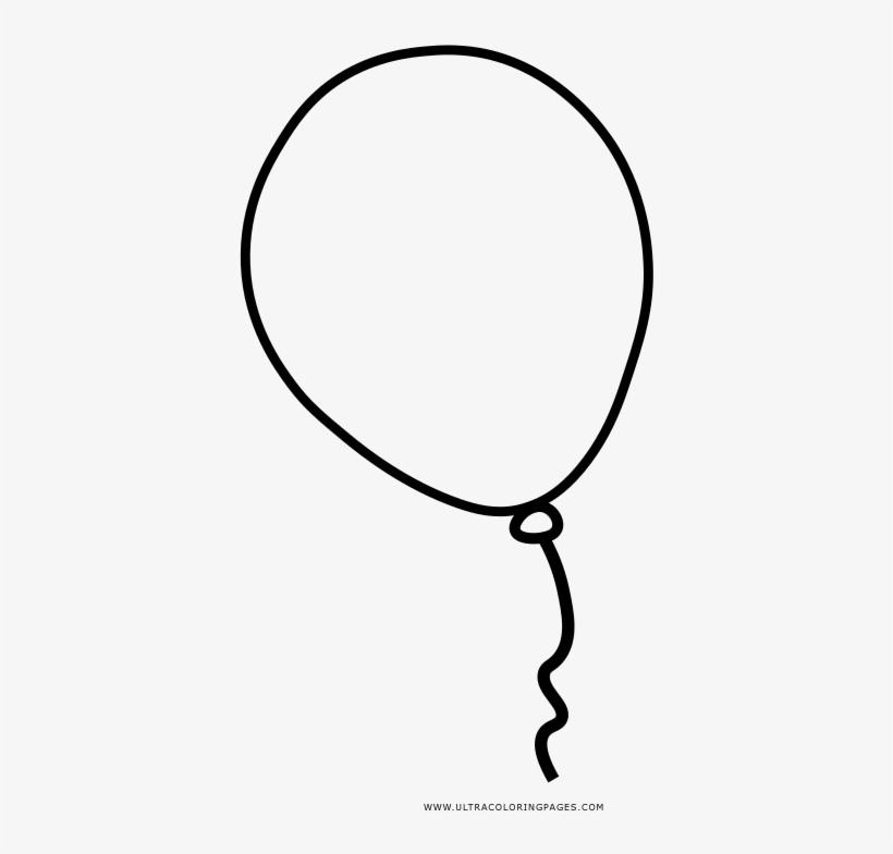 Balão Coloring Page - Line Art, transparent png #7804080