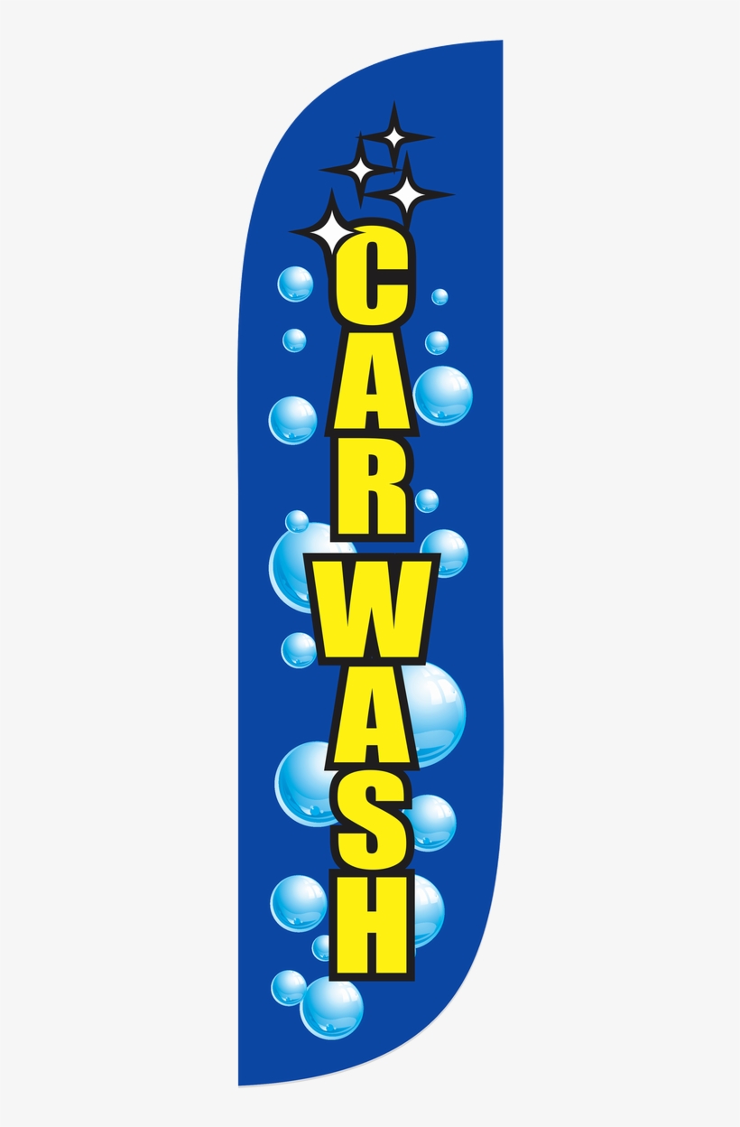 5ft Car Wash Feather Flag Bubbles - Majorelle Blue, transparent png #7804518