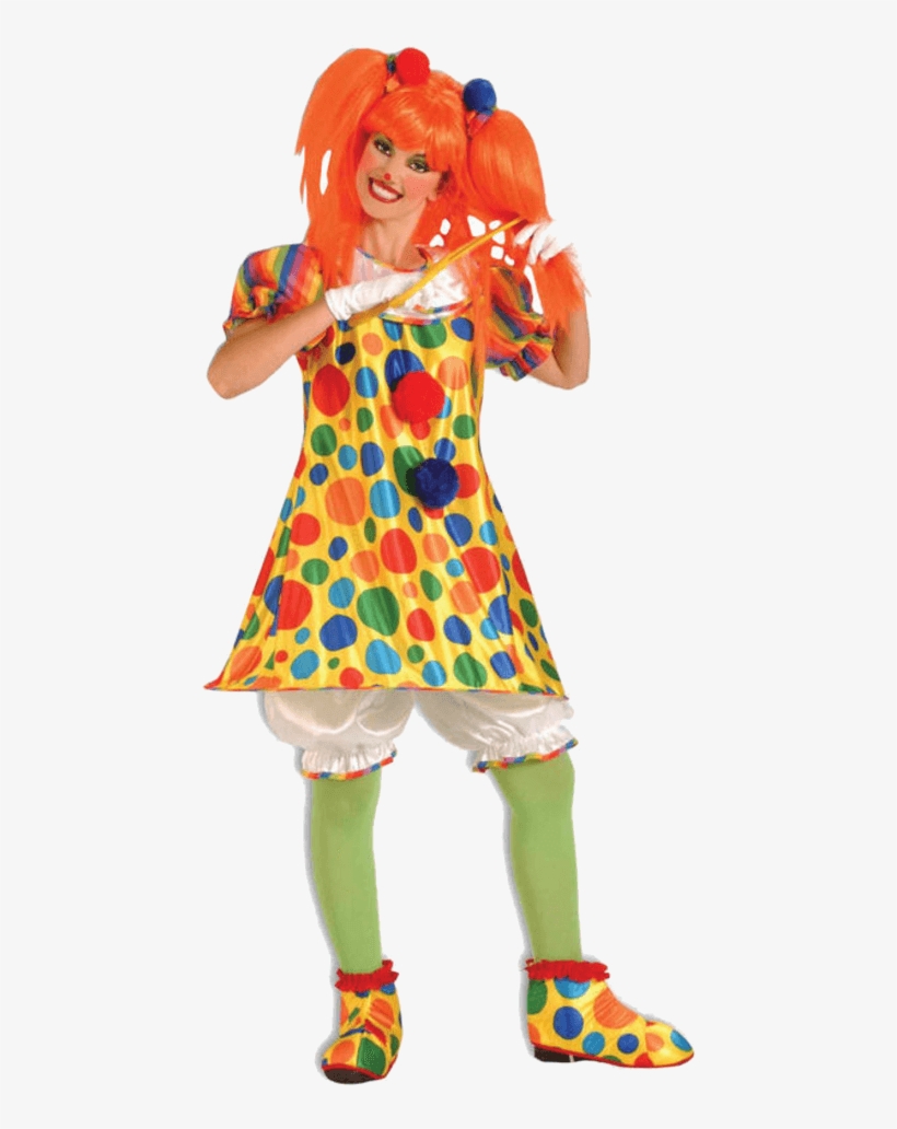 Clown Dress Costume - Clown Costumes, transparent png #7804921