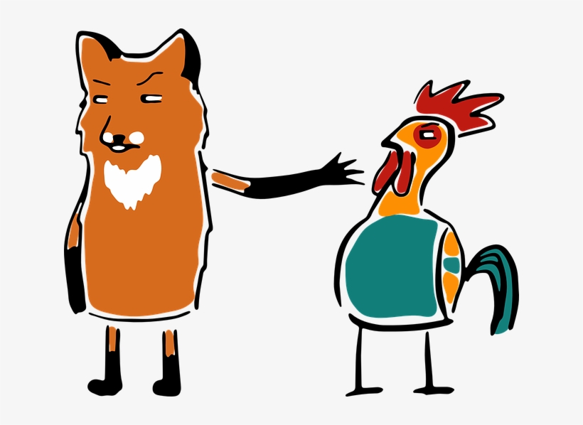 Bird, Cock, Vector, Chicken, Cute, Illustration, Funny - Петух Вектор Пнг, transparent png #7805005